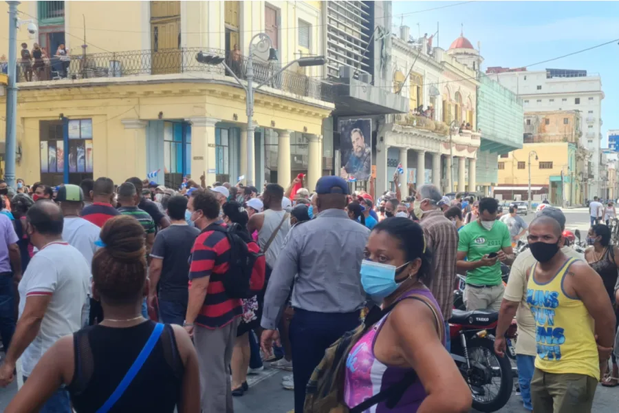 July 11, 2021: Cubans protest in Havana?w=200&h=150
